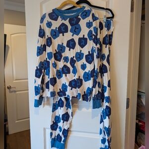 Unisex Family Matching Hanukkah Pajamas  XXL